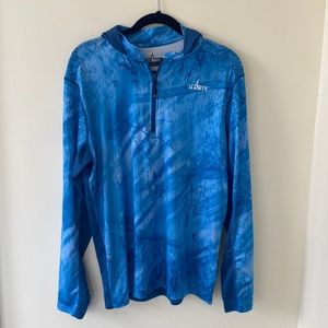 Habit Men’s fishing shirt, light blue size Small